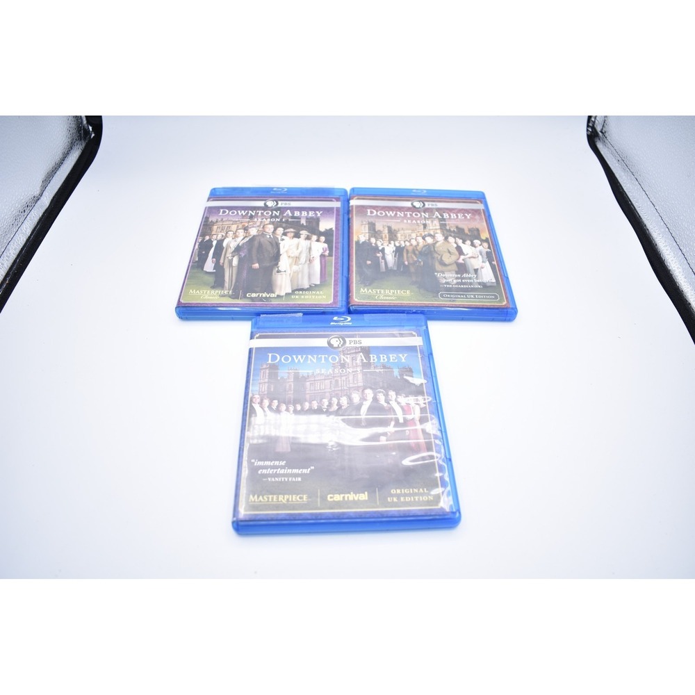Downtown Abbey Seasons 1-3 On Blu Ray